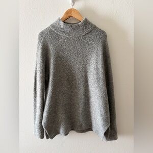 Abercrombie & Fitch Charcoal Cowl Neck Sweater